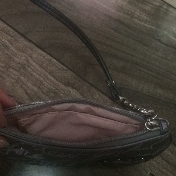 Coach Bags Coach Silver Wristlet Poshmark